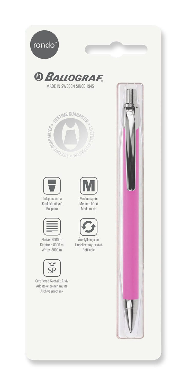 BALLOGRAF® Rondo Soft Kugelschreiber 1.0 mm Blau BALLOGRAF® Rondo Soft Kugelschreiber 1.0 mm Blau